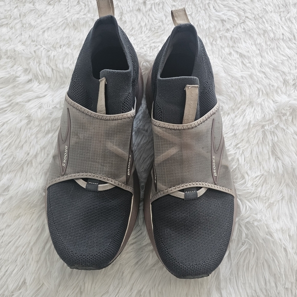 Brooks levitate 4 running shoe rose gold/ gray size 10 5 - Picture 5 of 12